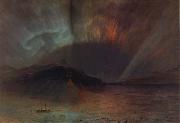 Frederic Edwin Church Aurora Borealis oil on canvas